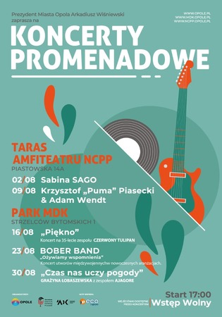 Koncerty promenadowe - sierpień 2020