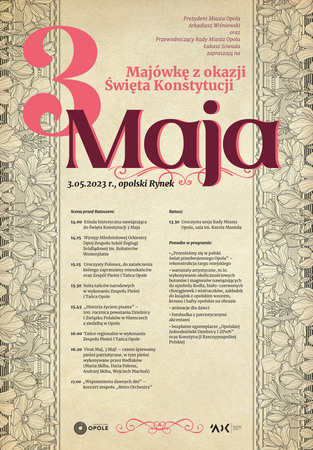 Plakat Majówka 2023