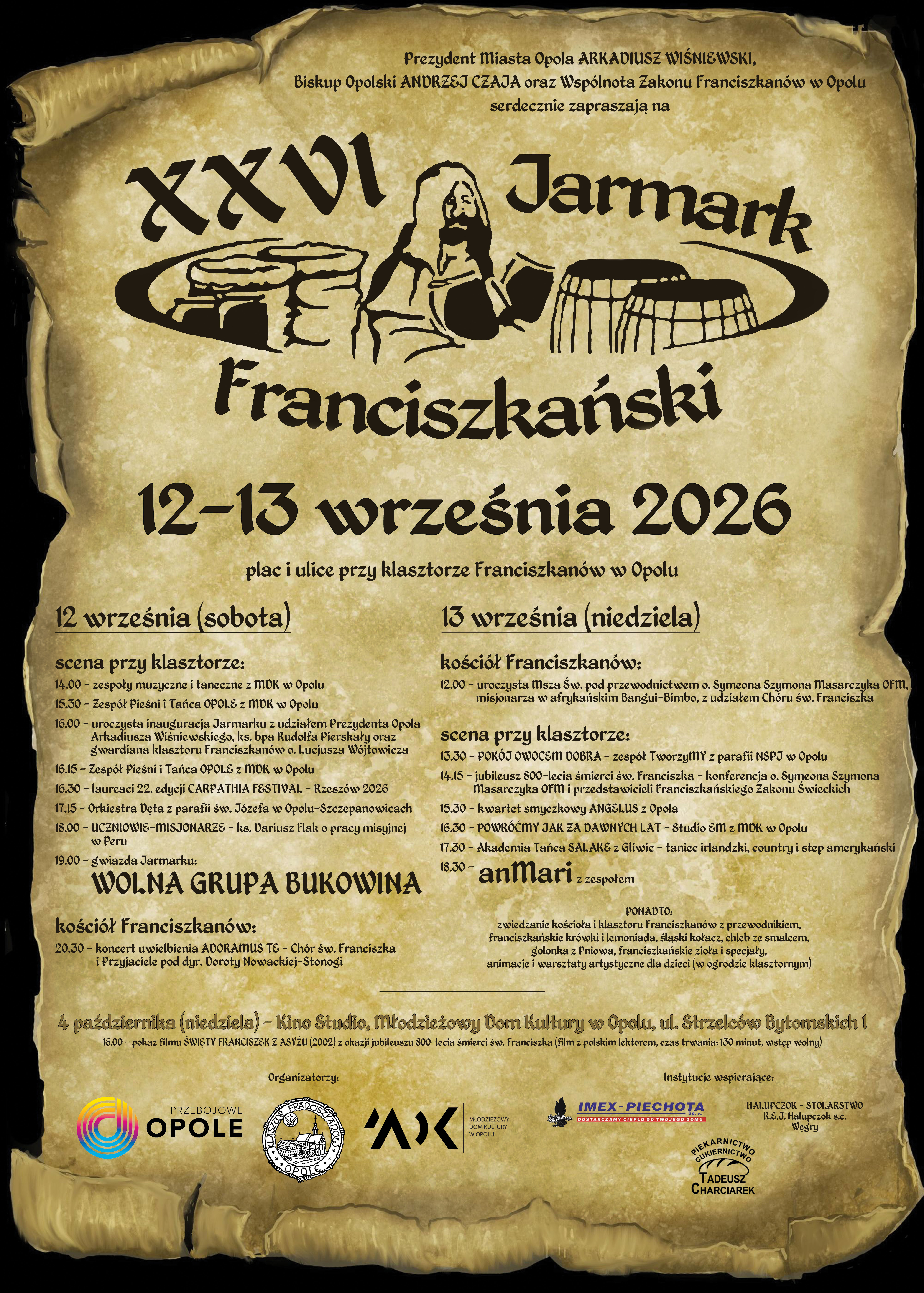 Jarmark Franciszkański 2026