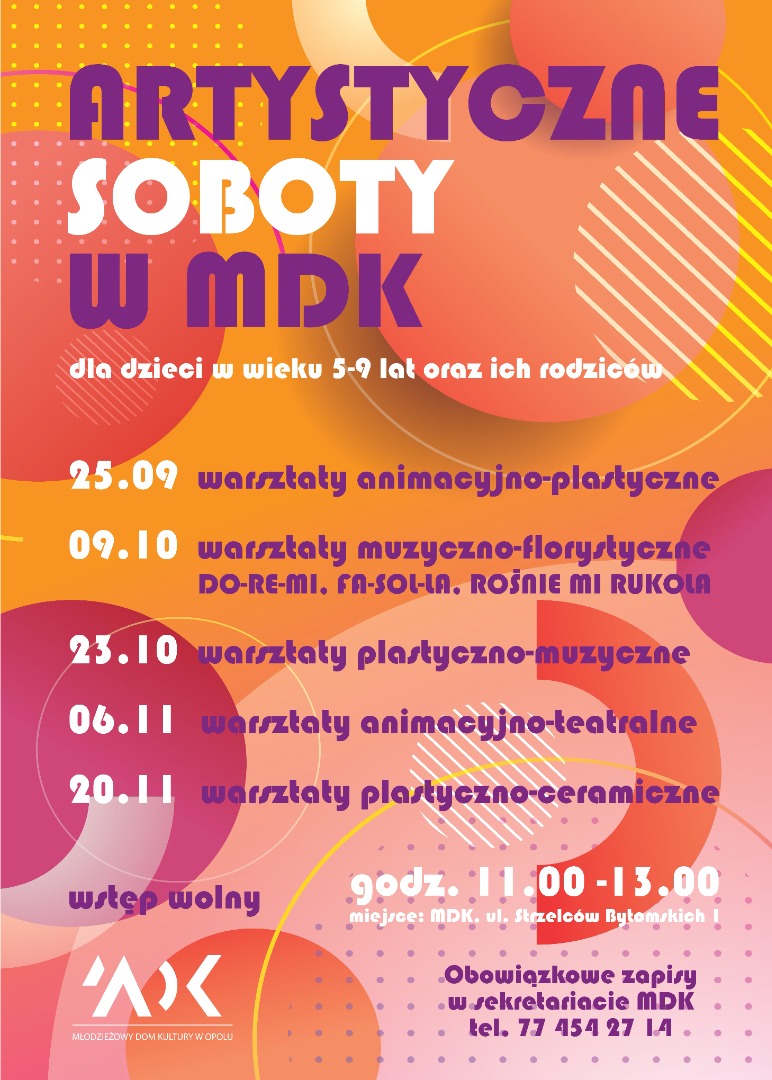 Artystyczne soboty 2021