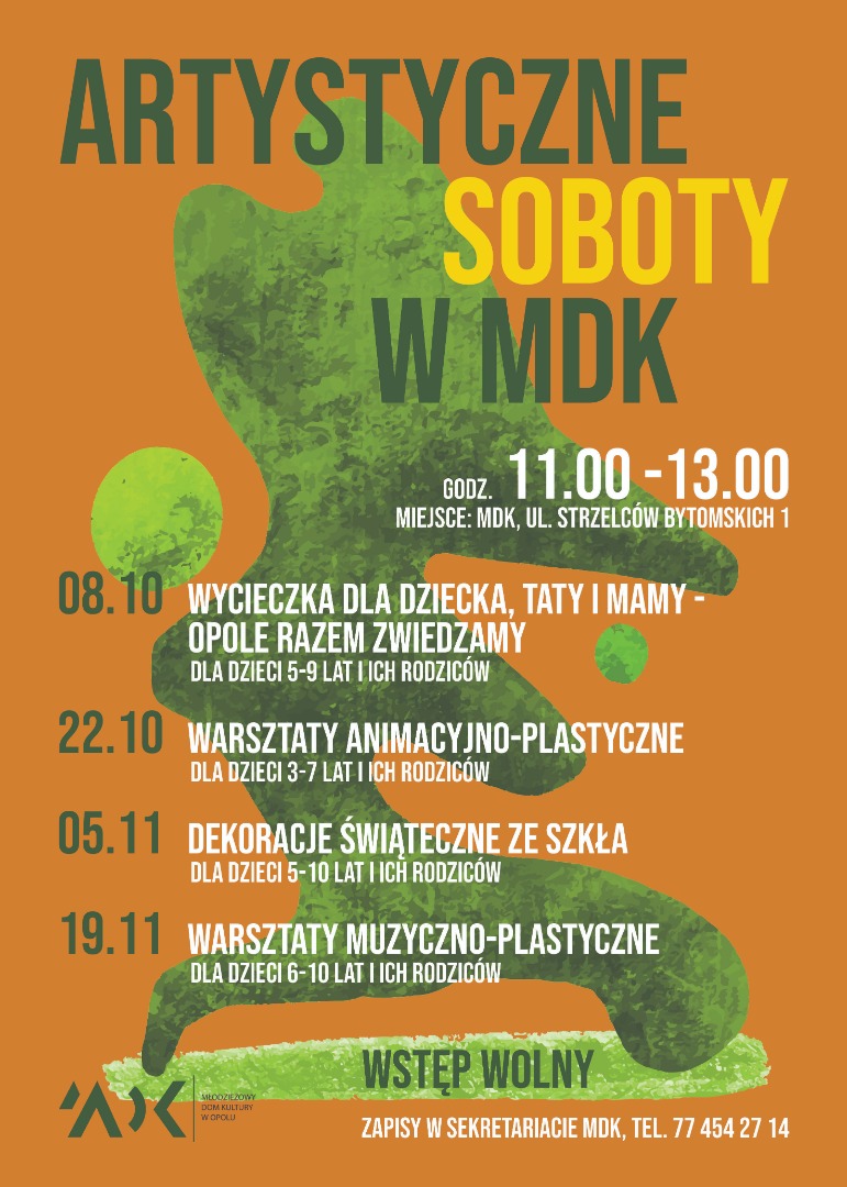 Artystyczne soboty 2022 jesień