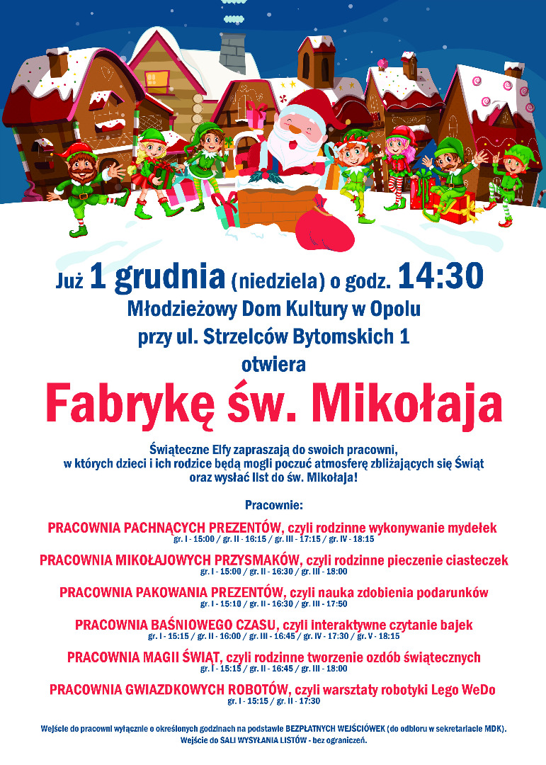 Fabryka świętego Mikołaja 2019