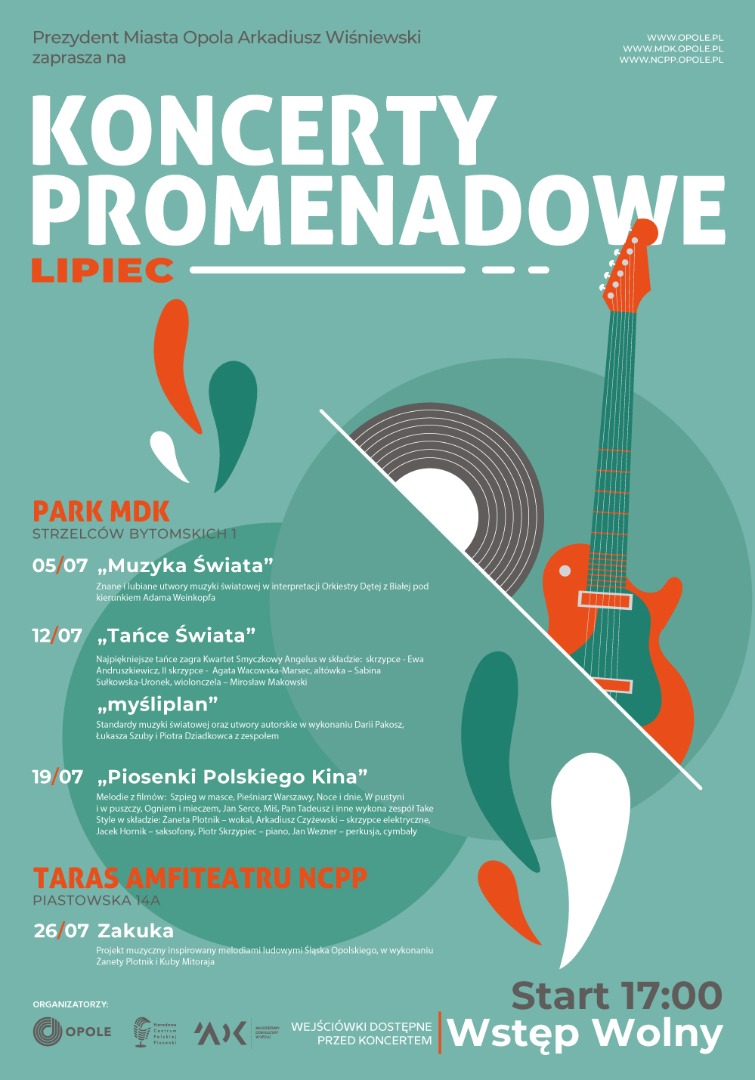 Koncerty promenadowe 2020