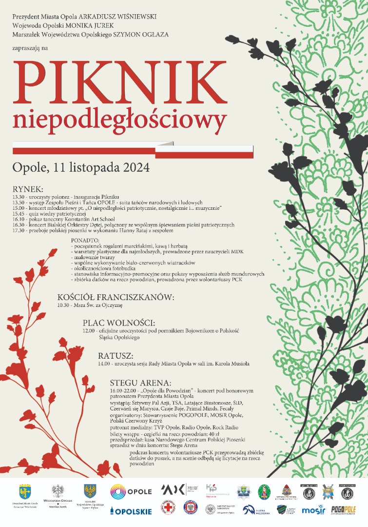 Piknik Niepodległościowy 2024 (plakat)