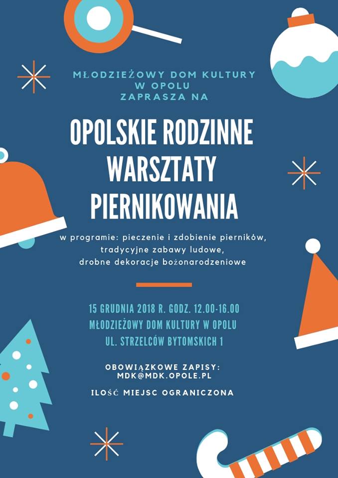 Rodzinne warsztaty piernikowania