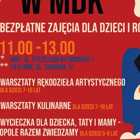 Artystyczne soboty 2024 wiosna (plakat)