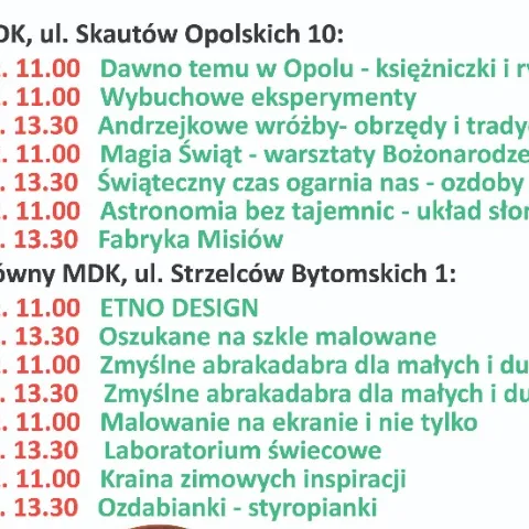 Klub Małego Odkrywcy 2024 (afisz)