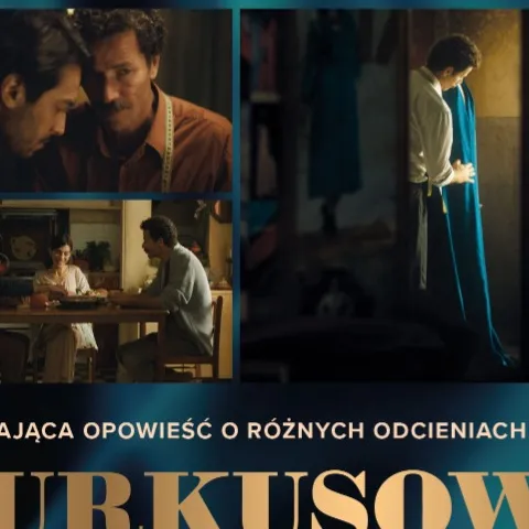 Turkusowa suknia